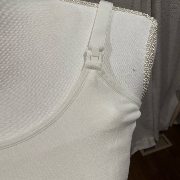 NWOT Modern Eternity Cream Nursing Camisole - Picture 5 of 5